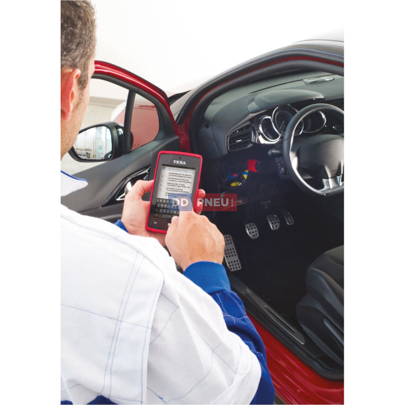 TEXA AXONE S TPS – diagnostika pre rýchloservis a TPMS