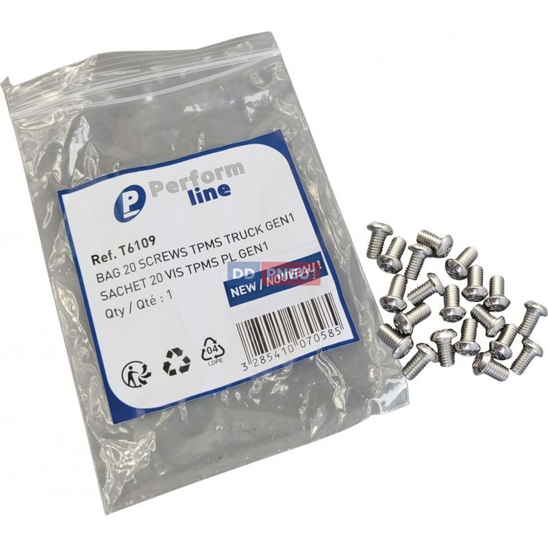 Súprava skrutiek pre nákladné TPMS (GEN 1) – 20ks