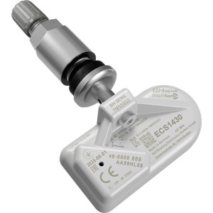ECS1430 IntelliSens programovateľný TPMS senzor – strieborný ventil ECS1430 IntelliSens programovateľný TPMS senzor – strieborný ventil