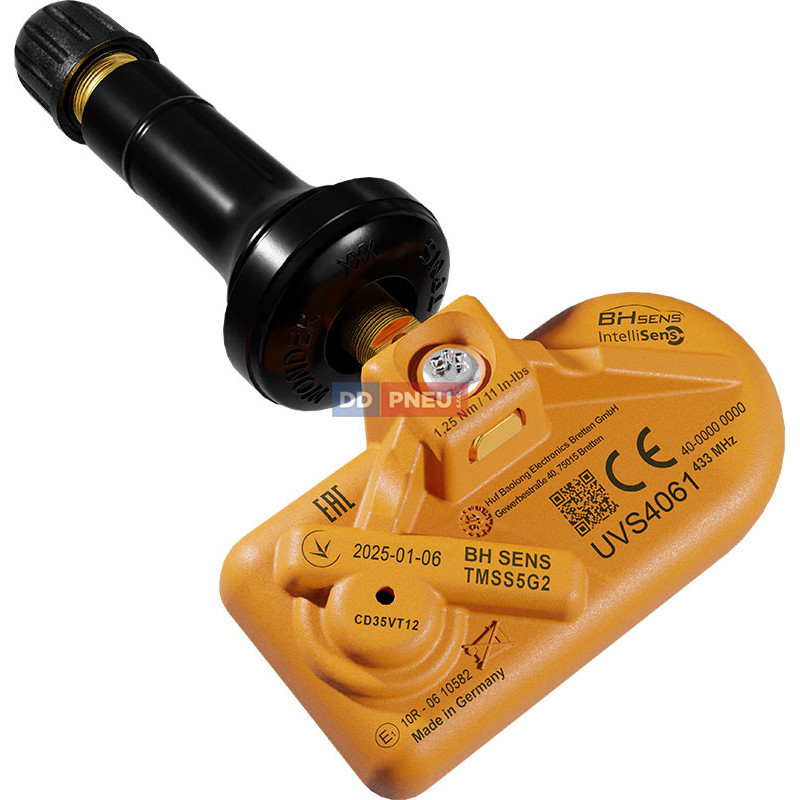 Intellisens UVS4061 – programovateľný TPMS senzor, gumový ventil