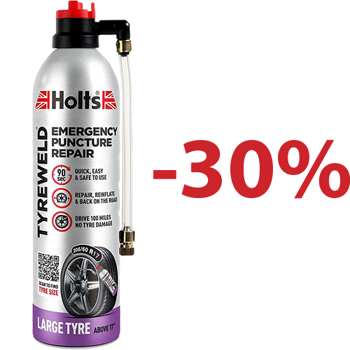 AKCIA – 30% zľava na sprej pre opravu defektu TYREWELD!