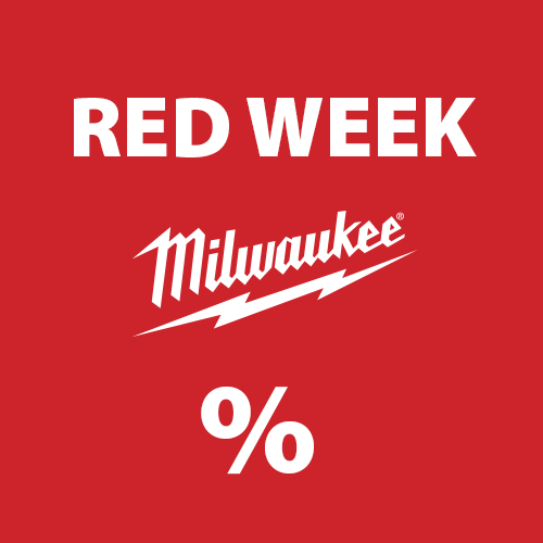 RED WEEK – Najlepšie ceny Milwaukee v roku!